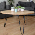 Bamboe tafelblad rond